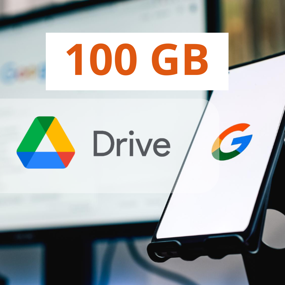 Almacenamiento en Google Drive 100 GB